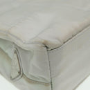 PRADA Shoulder Bag Nylon Gray Auth ti1817-14