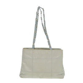 PRADA Shoulder Bag Nylon Gray Auth ti1817 - 0