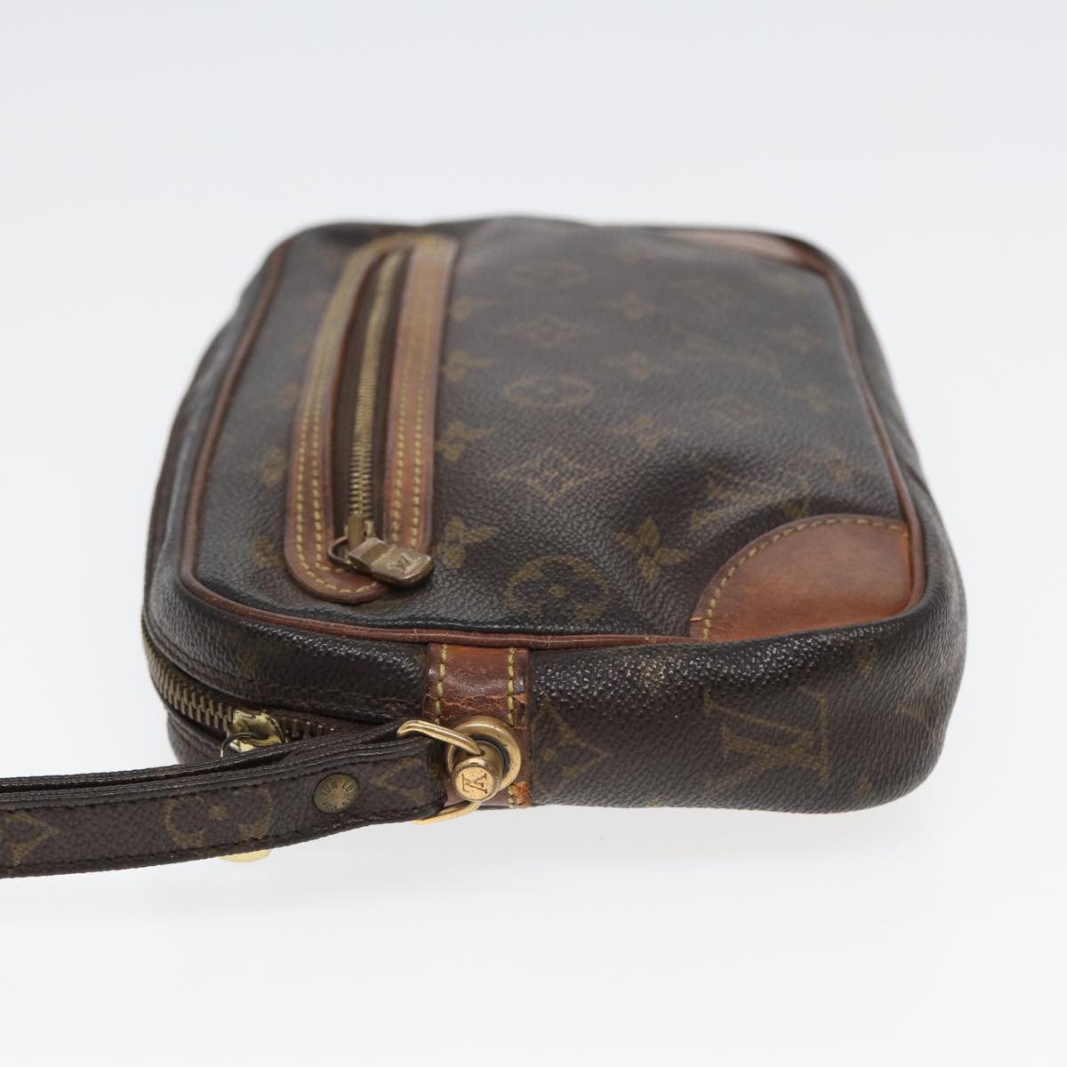 LOUIS VUITTON Monogram Marly Dragonne GM Clutch Bag M51825 LV Auth ti1835