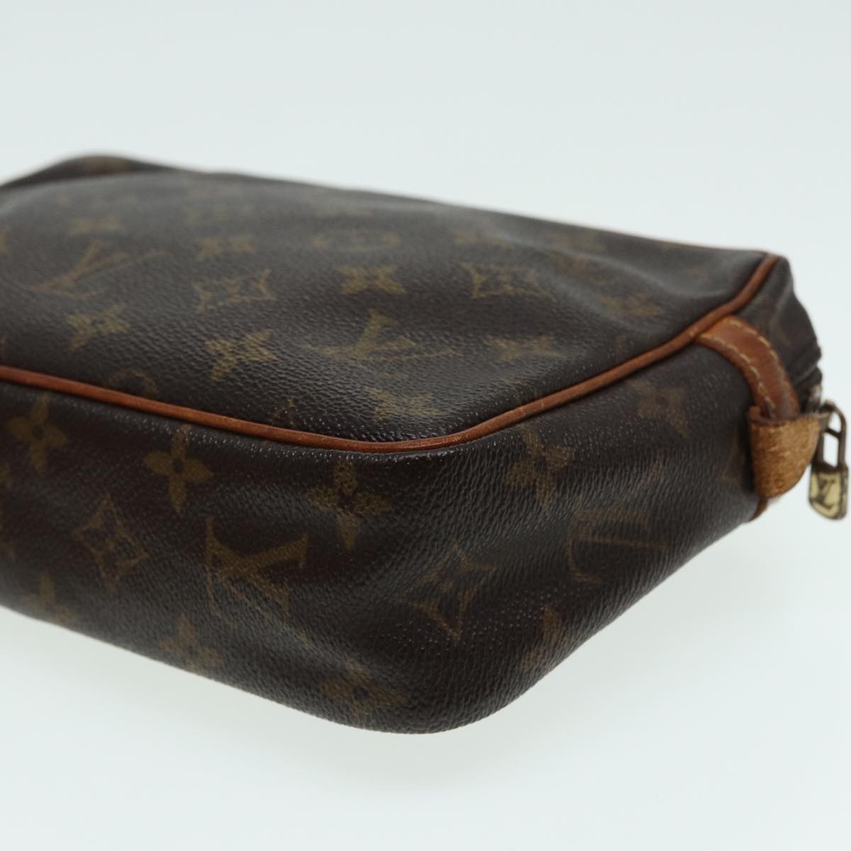 LOUIS VUITTON Monogram Compiegne 23 Clutch Bag M51847 LV Auth ti1880