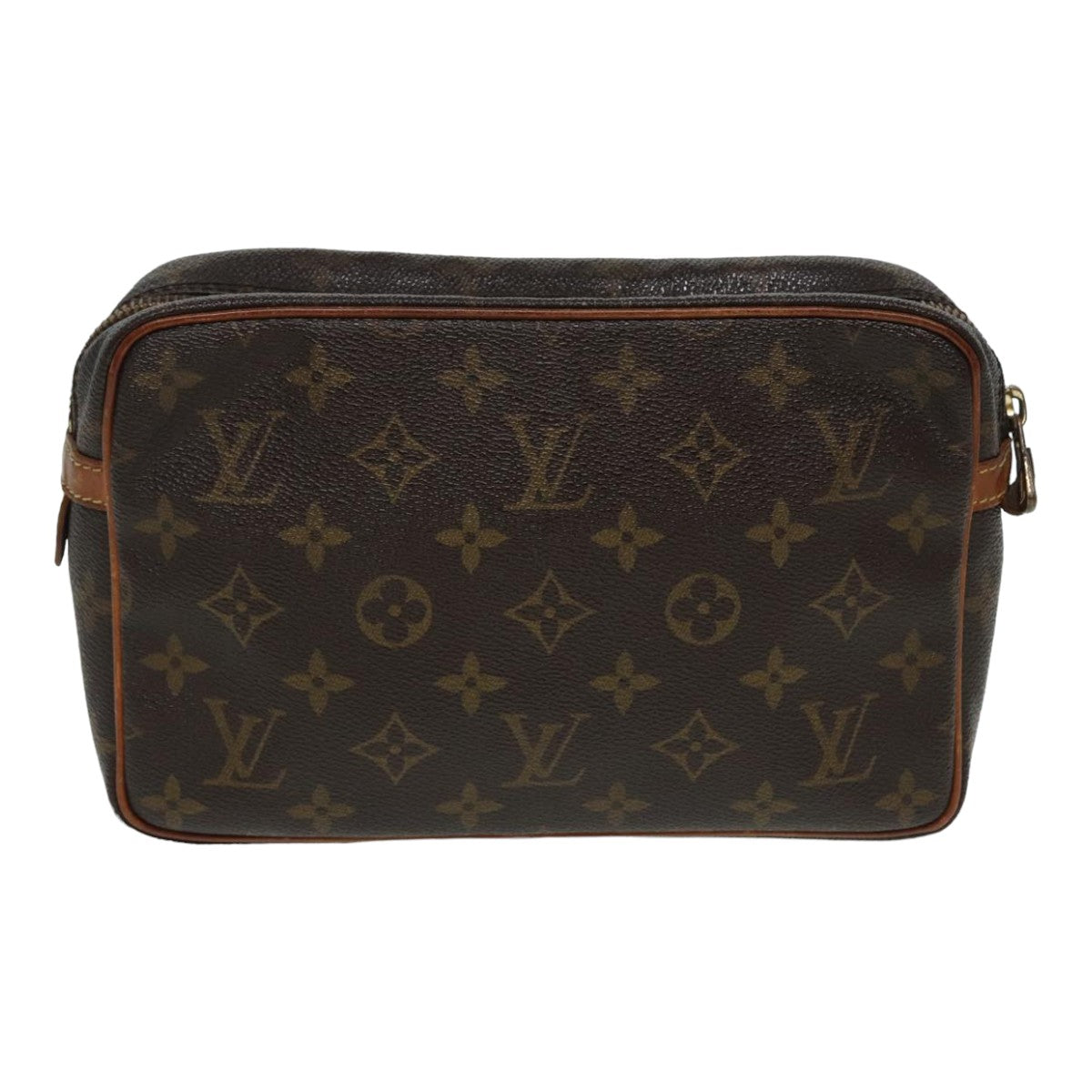 LOUIS VUITTON Monogram Compiegne 23 Clutch Bag M51847 LV Auth ti1880 - 0