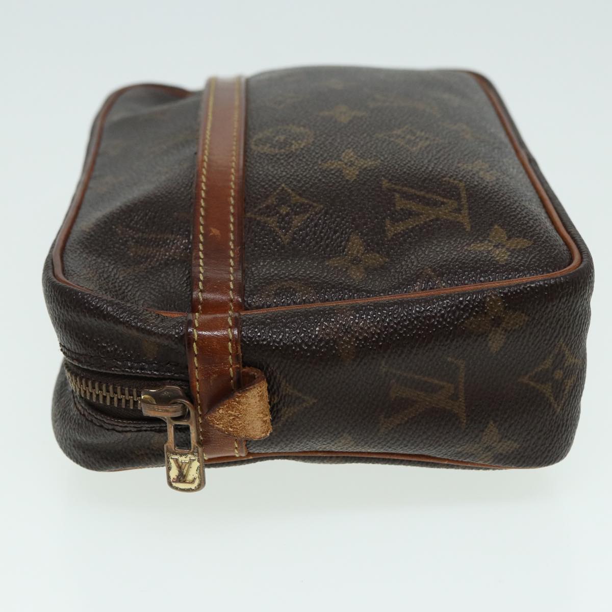 LOUIS VUITTON Monogram Compiegne 23 Clutch Bag M51847 LV Auth ti1880