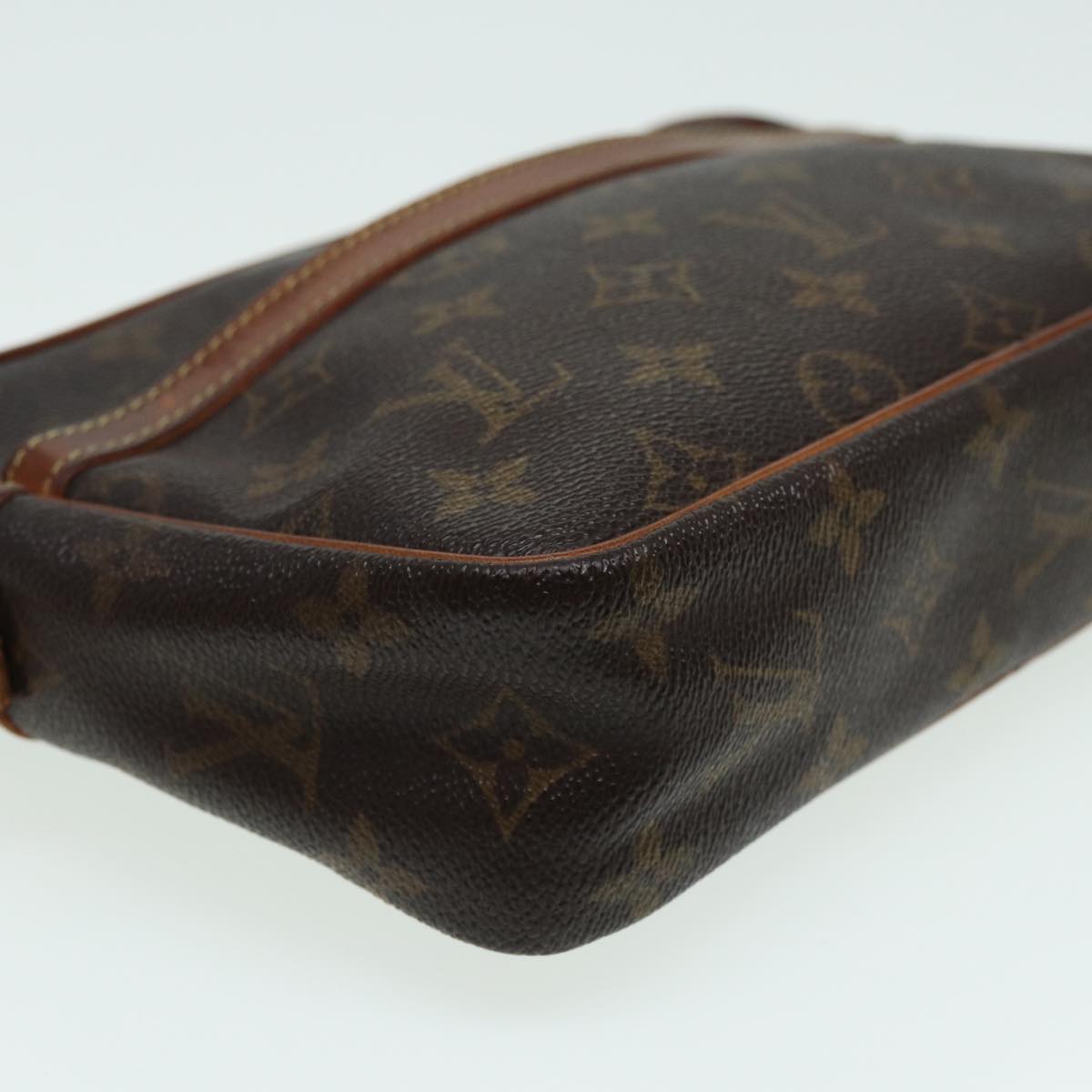 LOUIS VUITTON Monogram Compiegne 23 Clutch Bag M51847 LV Auth ti1880