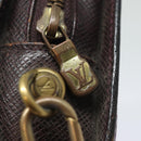 LOUIS VUITTON Taiga Baikal Clutch Bag Acajou M30186 LV Auth ti1884-17