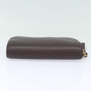 LOUIS VUITTON Taiga Baikal Clutch Bag Acajou M30186 LV Auth ti1884-6