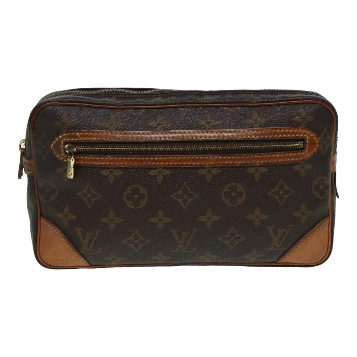 LOUIS VUITTON Monogram Marly Dragonne GM Clutch Bag M51825 LV Auth ti1893