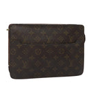 LOUIS VUITTON Monogram Pochette Homme Clutch Bag M51795 LV Auth ti1898-1