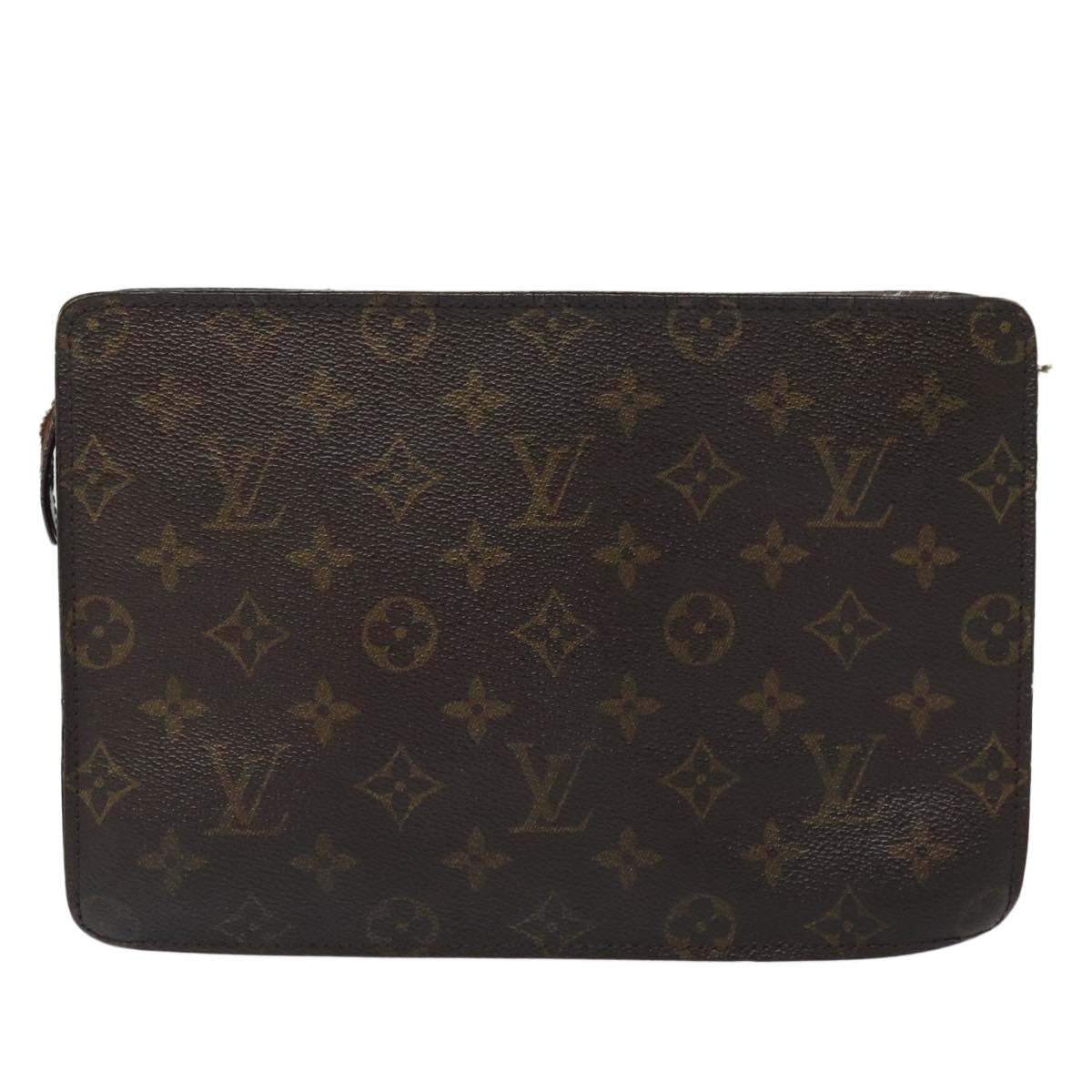 LOUIS VUITTON Monogram Pochette Homme Clutch Bag M51795 LV Auth ti1898 - 0