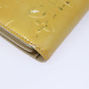 LOUIS VUITTON Monogram Vernis Walker Wallet Beige M91074 LV Auth ti1899-7
