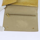 LOUIS VUITTON Monogram Vernis Walker Wallet Beige M91074 LV Auth ti1899-18
