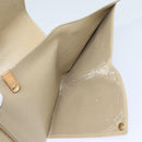 LOUIS VUITTON Monogram Vernis Walker Wallet Beige M91074 LV Auth ti1899-9