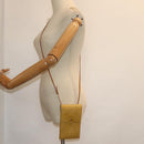 LOUIS VUITTON Monogram Vernis Walker Wallet Beige M91074 LV Auth ti1899-24