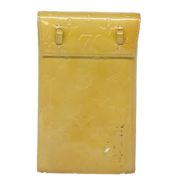 LOUIS VUITTON Monogram Vernis Walker Wallet Beige M91074 LV Auth ti1899 - 0