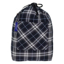 BURBERRY Nova Check Blue Label Drawstring Bag Pouch Nylon Navy Auth ti1925-13
