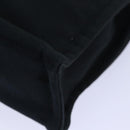 HERMES Fourre Tout PM Hand Bag Canvas Black Silver Auth ti1964-16