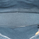 HERMES Fourre Tout PM Hand Bag Canvas Black Silver Auth ti1964-10