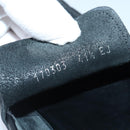 GUCCI Web Sherry Line slipper shoes Leather 41.5EJ Black Auth ti1971-12