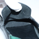 GUCCI Web Sherry Line slipper shoes Leather 41.5EJ Black Auth ti1971-9