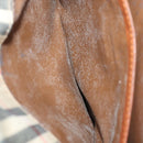 Burberrys Clutch Bag Leather 2 Set Brown Auth ti1987-19