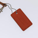 BURBERRY Nova Check Blue Label Hand Bag Canvas Orange Purple Auth ti1989-10