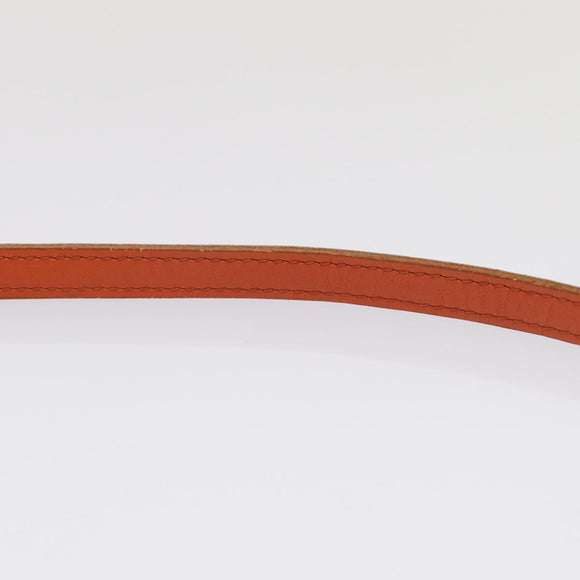 BURBERRY Nova Check Blue Label Hand Bag Canvas Orange Purple Auth ti1989