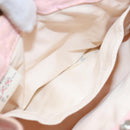 BURBERRY Blue Label Hand Bag Canvas Pink Beige Auth ti1990-12
