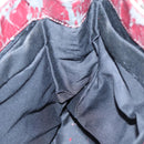 BURBERRY Nova Check Blue Label Hand Bag Nylon Beige Red Auth ti1993-18