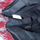 BURBERRY Nova Check Blue Label Hand Bag Nylon Beige Red Auth ti1993-19