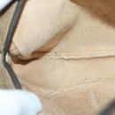 GUCCI GG Supreme Web Sherry Line Clutch Bag PVC Beige Red 89 01 034 Auth ti2044-18