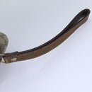 GUCCI GG Supreme Web Sherry Line Clutch Bag PVC Beige Red 89 01 034 Auth ti2044-7