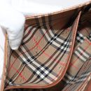 Burberrys Shoulder Bag Leather Brown Gold Auth ti2045-20