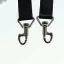 GUCCI Bamboo Shoulder Bag Nylon 2way Black 002 1998 0441 Auth ti2050-23