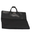 GUCCI Garment Cover Nylon Black Silver Auth ti2059-1
