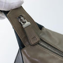 BALLY Shoulder Bag Leather Brown Auth ti2070-10