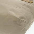 BURBERRY Blue Label Shoulder Bag Nylon 2way Beige Auth ti2073-9