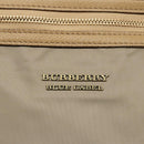 BURBERRY Blue Label Shoulder Bag Nylon 2way Beige Auth ti2073-17