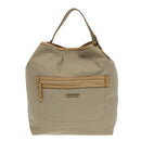 BURBERRY Blue Label Shoulder Bag Nylon 2way Beige Auth ti2073-13