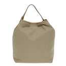 BURBERRY Blue Label Shoulder Bag Nylon 2way Beige Auth ti2073-2