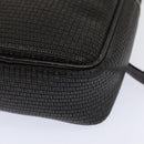 BALLY Shoulder Bag PVC Leather Black Auth ti2094-9