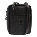 BALLY Shoulder Bag PVC Leather Black Auth ti2094-1