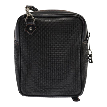 BALLY Shoulder Bag PVC Leather Black Auth ti2094 - 0