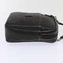 BALLY Shoulder Bag PVC Leather Black Auth ti2094-3