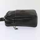 BALLY Shoulder Bag PVC Leather Black Auth ti2094-4