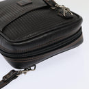 BALLY Shoulder Bag PVC Leather Black Auth ti2094-6