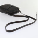 BALLY Shoulder Bag PVC Leather Black Auth ti2094-7