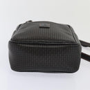 BALLY Shoulder Bag PVC Leather Black Auth ti2094-5