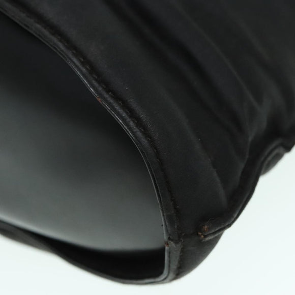 GUCCI Tote Bag Nylon Black Auth ti2101