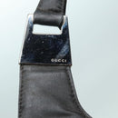 GUCCI Tote Bag Nylon Black Auth ti2101-18