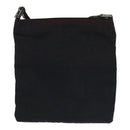 FENDI Zucca Canvas Shoulder Bag Nylon Black Auth ti2102-2