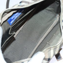 BURBERRY Nova Check Blue Label Schultertasche Nylon Braun Auth ti2105-12